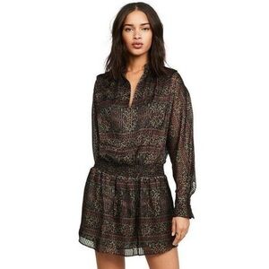 Frame / Silk Paisley Party Dress XS